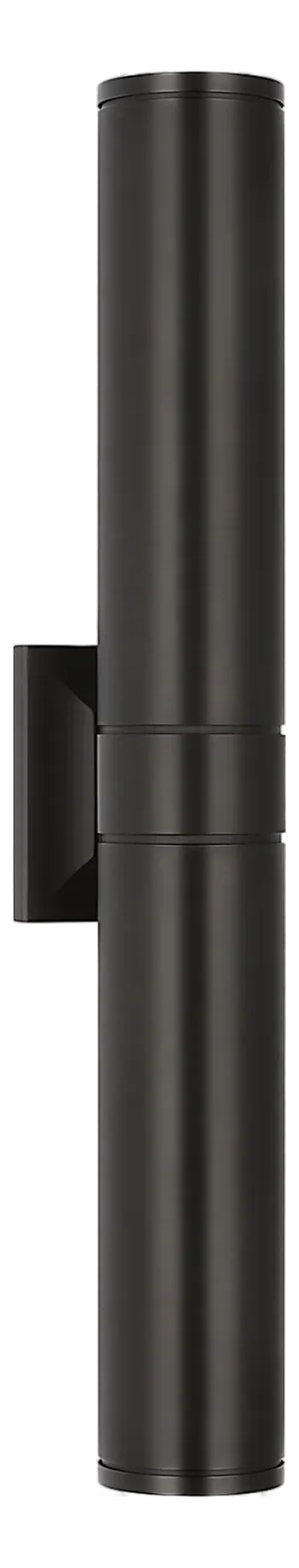 Chapman & Myers for Visual Comfort Signature Provo 28" Canister Light in Matte Black