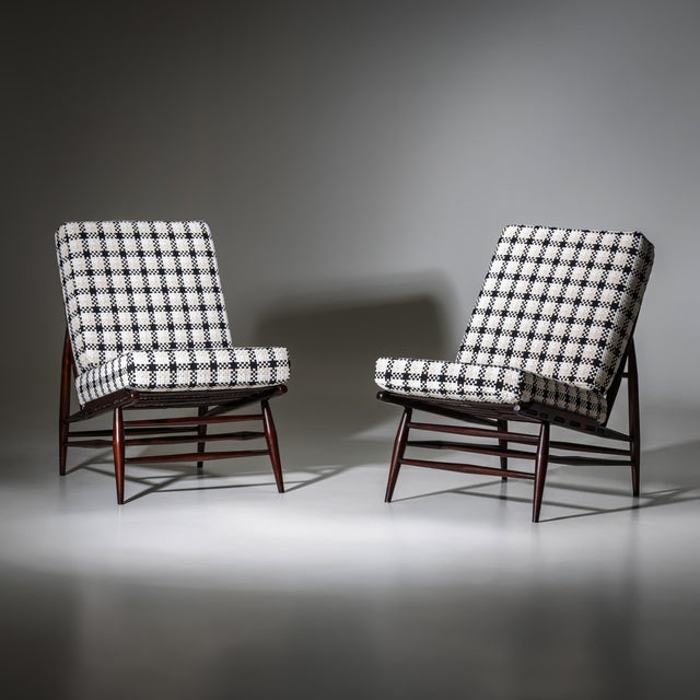 Set of Mid-Century Lounge Chairs, Italy, 1950s For Sale - Image 9 of 9