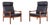 Mid-Century Modern Teak Lounge Chairs by Illum Wikkelsø for Niels Eilersen, 1960s, Set of 2 For Sale