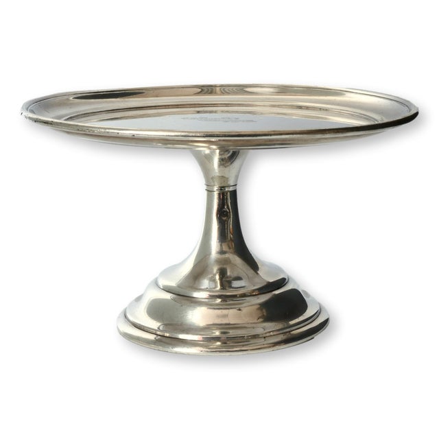 Mid-Century Modern Midcentury Mappin & Webb "Mitchels" Restaurants Cake Stand For Sale - Image 3 of 5