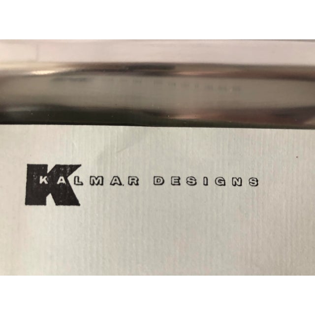 1960s Mid Century Kalmar Designs Party Tray For Sale - Image 5 of 10