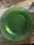 Vintage (8) Fostoria Versailles Green Glass Salad Plate 7-1/2" 1928 - 1943 Beautiful intricately etched desert set by...