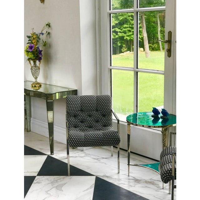 Black Milo Baughman Chairs For Sale - Image 8 of 9