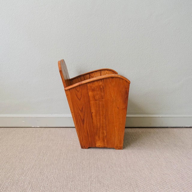 Small Portuguese Constructivist Armchair, 1930s For Sale - Image 4 of 15