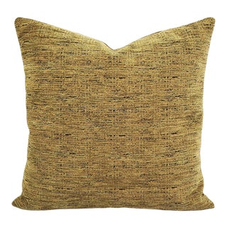 Pindler Omega in Sage Pillow Cover - 20" X 20" Solid Textured Chenille Cushion Cover For Sale