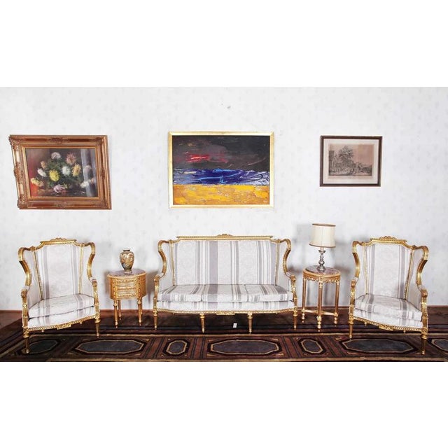 Paul Cire, View of the Beach and the Sea, Layered Technique on Canvas For Sale - Image 4 of 4