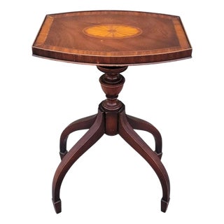 20Thc Inlaid Side Table For Sale