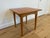American 1990s Solid Maple Wood Square Side Table For Sale - Image 3 of 9