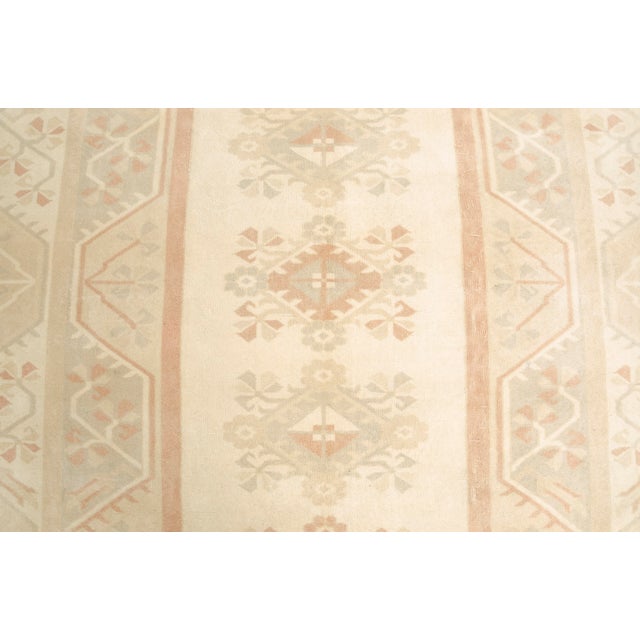 Textile 1950s Oversize Wool Turkish Rug For Sale - Image 7 of 9