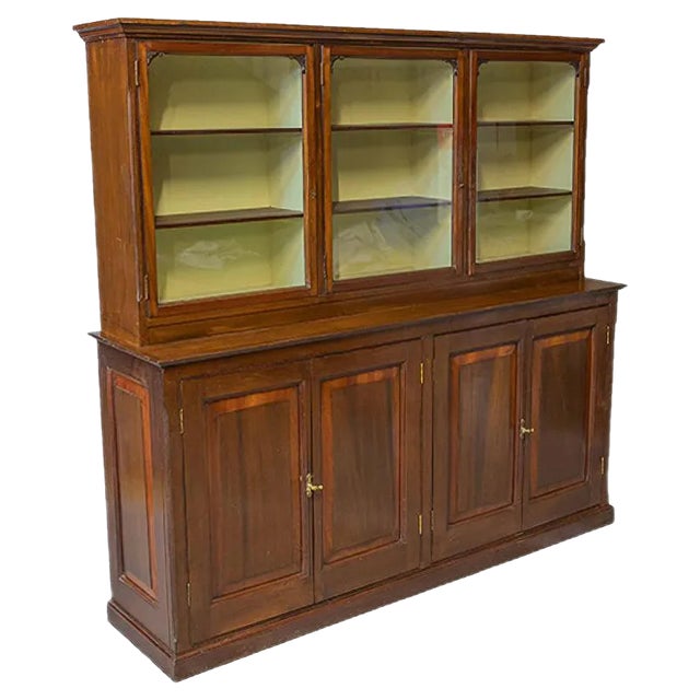 Edwardian Shop Fitting Display Cabinet For Sale