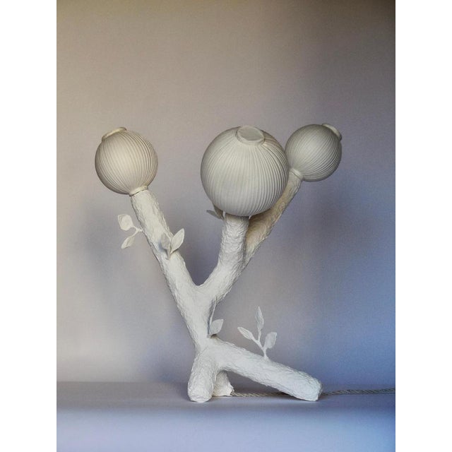 Not Yet Made - Made To Order Ramages Three Paper Light Sculpture by Papier À Êtres For Sale - Image 5 of 9