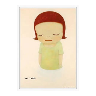 Yoshitomo Nara, in the Milky Lake Thinking One, 2021 - White Frame For Sale