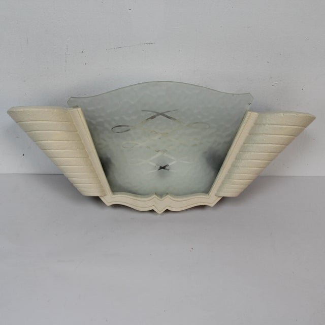 French Wall Sconce, 1940s For Sale - Image 4 of 6