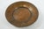Antique Middle Eastern Copper Tray - 16.5” x 16.5” x 2” This exquisite antique Middle Eastern copper tray, measuring 16.5...