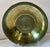 Nice vintage brass bowl with a decorative etched pattern including deer, elephant and birds