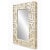 This Neiman Marcus Capiz Shell Mirror is a high-end, handcrafted piece, sourced through the luxury retailer's imported...