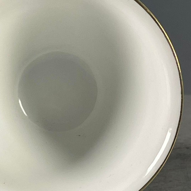 Vintage Qing Famille Rose Porcelain Teacup – Peony & Lattice Motif, Qianlong Mark For Sale In Los Angeles - Image 6 of 9
