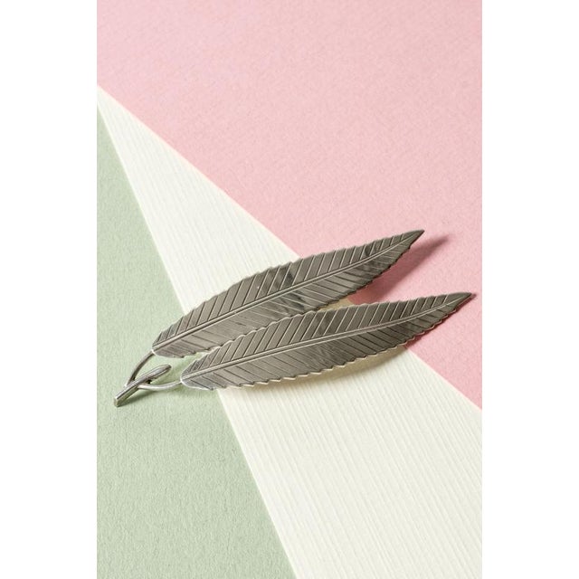 Mid-Century Modern Mid-Century Silver Brooch from Gertrud Engel, 1957 For Sale - Image 3 of 6