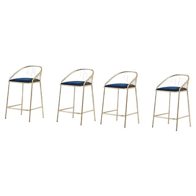 Agora Bar Low Stools by Pepe Albargues, Set of 4 For Sale