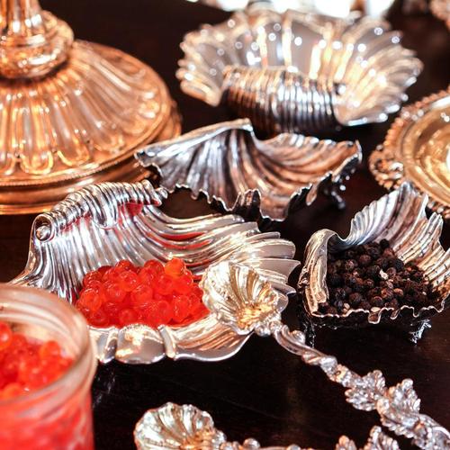 Antique Victorian Silver Salt or Butter Dishes with Cast Shell Decor from Stephen Smith, 1866, Set of 2 For Sale - Image 5 of 18