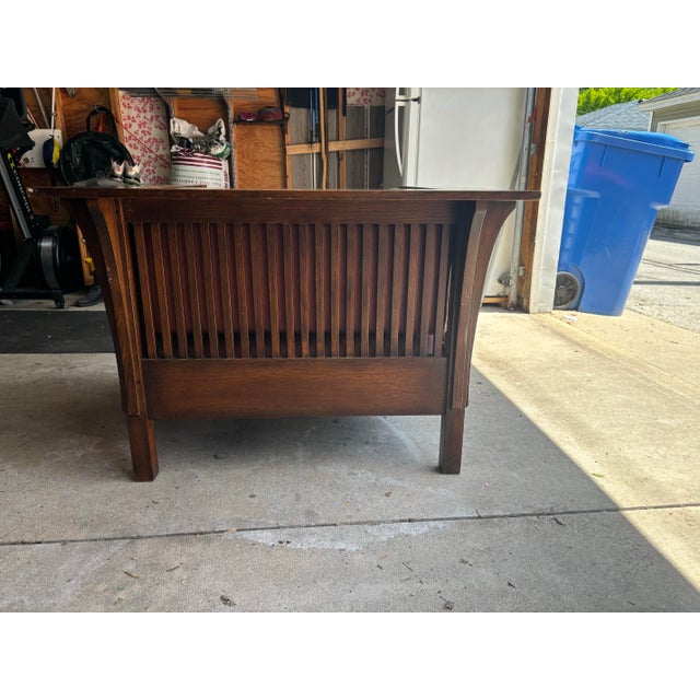 Stickley Stickley Mission Prairie Armchair For Sale - Image 4 of 10