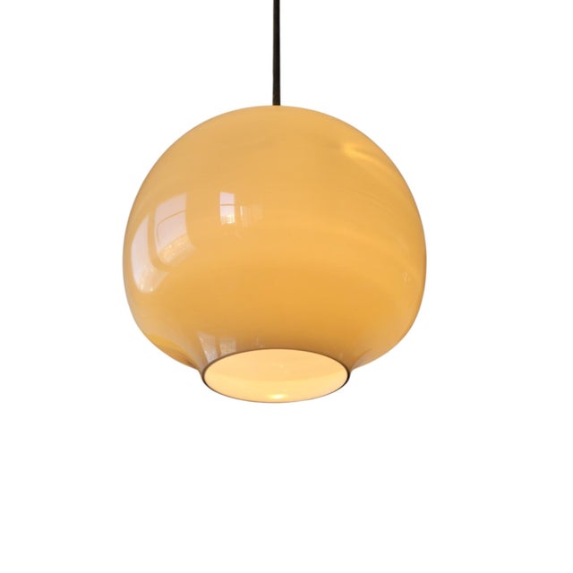 Gray Murano Glass Lamp by Alessandro Pianon for Vistosi, Italy, 1960s For Sale - Image 8 of 12