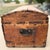 Early American Humpback Stagecoach Travel Trunk c.1850-1880 For Sale - Image 10 of 18