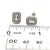 Natural Sapphire Diamond Stud Earrings 14k W Gold 0.96 TCW Certified For Sale - Image 10 of 10