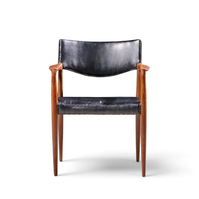 Ejner Larsen & Aksel Bender-Madsen for Willy Beck Mid Century Danish Teak Dining Chairs - Set of 6 For Sale - Image 11 of 17