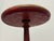 Hand-Painted Round Pedestal Game Table, Vintage For Sale - Image 12 of 12