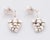 Georg Jensen Vintage Georg Jensen Sterling Silver "Grapes" Screwback Earrings No. 40 - 2 Pieces For Sale - Image 4 of 12
