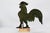 Dark Green Antique Mounted Full-Bodied Rooster Weathervane Sculpture For Sale - Image 8 of 11