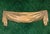 This Heavy, Solid Brass Swag Pediment Piece looks to have come off of a Mirror or a Fireplace Mantle Measures 22.25"...