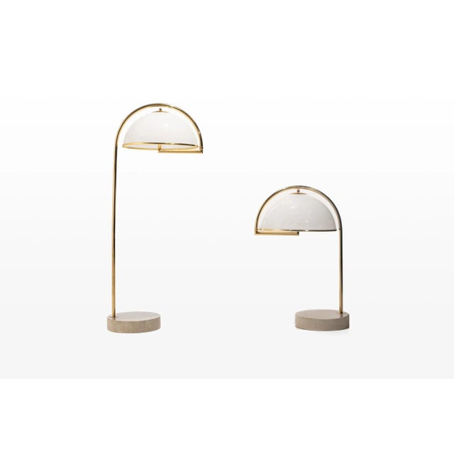 Metal Floor Lamps by Swiss Lamps International, 1970s, Set of 2 For Sale - Image 7 of 7