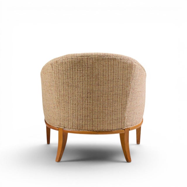 Erwin Lambeth Style Mid Century Walnut Lounge Chairs - Pair For Sale - Image 9 of 12