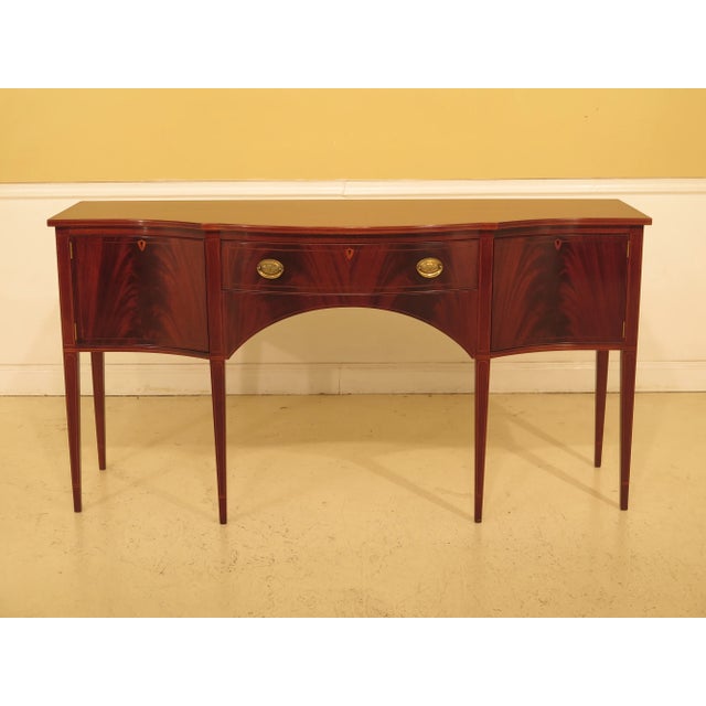1960s Federal Biggs Inlaid Mahogany Sideboard For Sale - Image 13 of 13