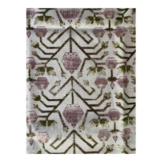 Shy Yard of Zak & Fox Khotan in Pink/Green ZFKH-03 For Sale