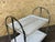 Mid-Century Modern Space Age Chrome and White Serving Trolley, 1960s-1970s For Sale - Image 3 of 17