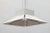 Large Scandinavian Adjustable Metal White Pendant, 1980s For Sale - Image 3 of 7