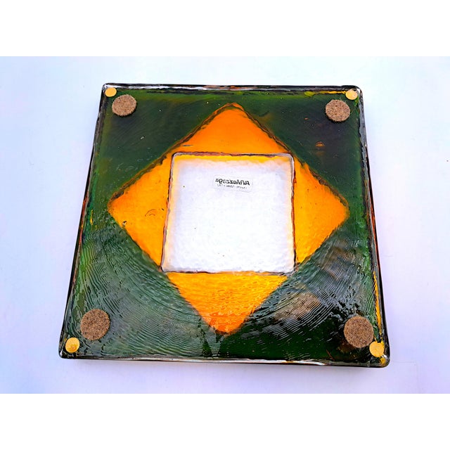 Green Murano Sommerso Glass Ashtray by Flavio Poli for Seguso, 1970s For Sale - Image 8 of 10