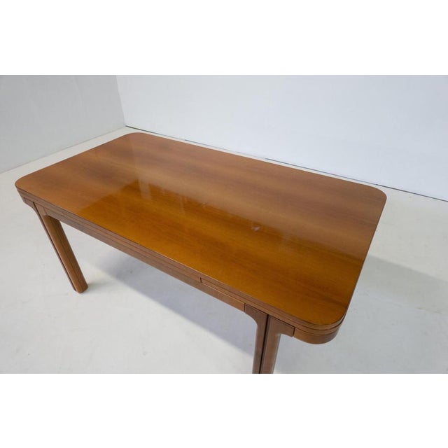 1950s Mid-Century Modern Extendable Dining Table attributed to Llmari Tapiovaara, Finland, 1950s For Sale - Image 5 of 11