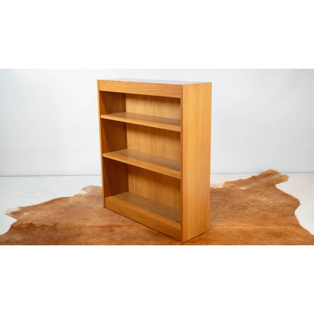 Mid-Century Modern 1980s Charles Webb White Oak Bookcase For Sale - Image 3 of 15