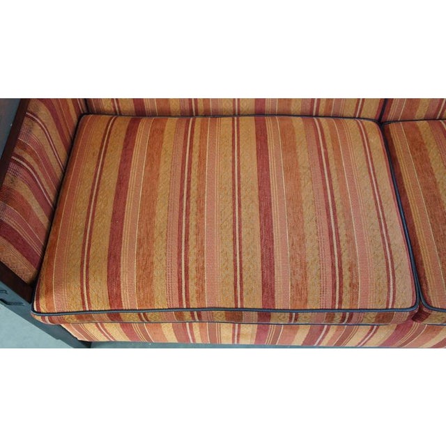 Art Deco 2.5 Seater Sofa in Fabric For Sale - Image 5 of 13