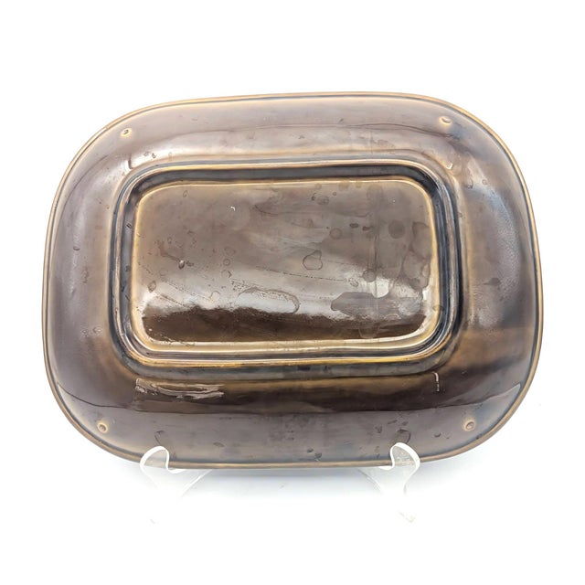 Bitossi 1970s Stoneware Serving Platter For Sale - Image 4 of 10