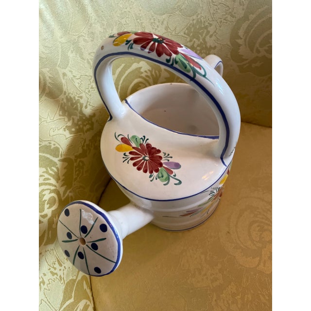 Art Deco 1970s Ceramic Watering Can For Sale - Image 3 of 6