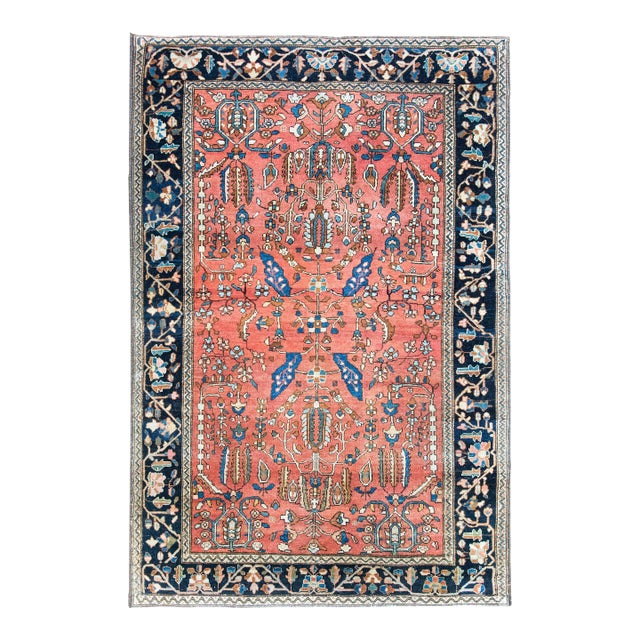 Early 20th Century Persian Sarouk Farahan Rug For Sale