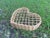 Bohemian natural rattan heart shaped basket. Hand made, great condition. Smoke free. Can be used as wall decor.