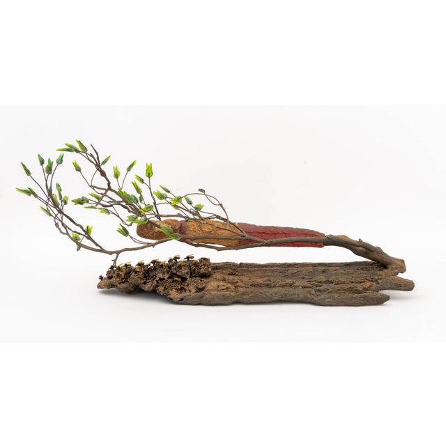 Thomas Scoon "Beekeeper" Art Glass Wall Sculpture For Sale - Image 15 of 16