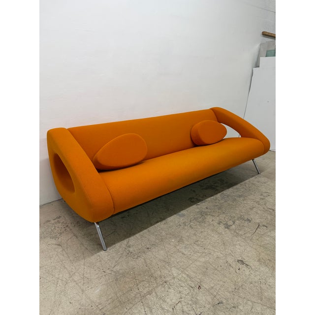 2000 - 2009 Michiel Van Der Kley Orange Isobel Sofa for Artifort, 2000s For Sale - Image 5 of 18