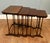 Georgian Nest Tables in Mahogany, Set of 4 For Sale - Image 9 of 10